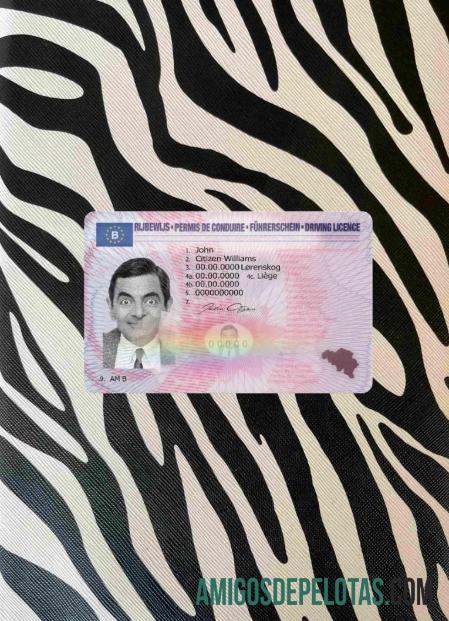 Bélgica DL Versão 2 fotolook frente amostra